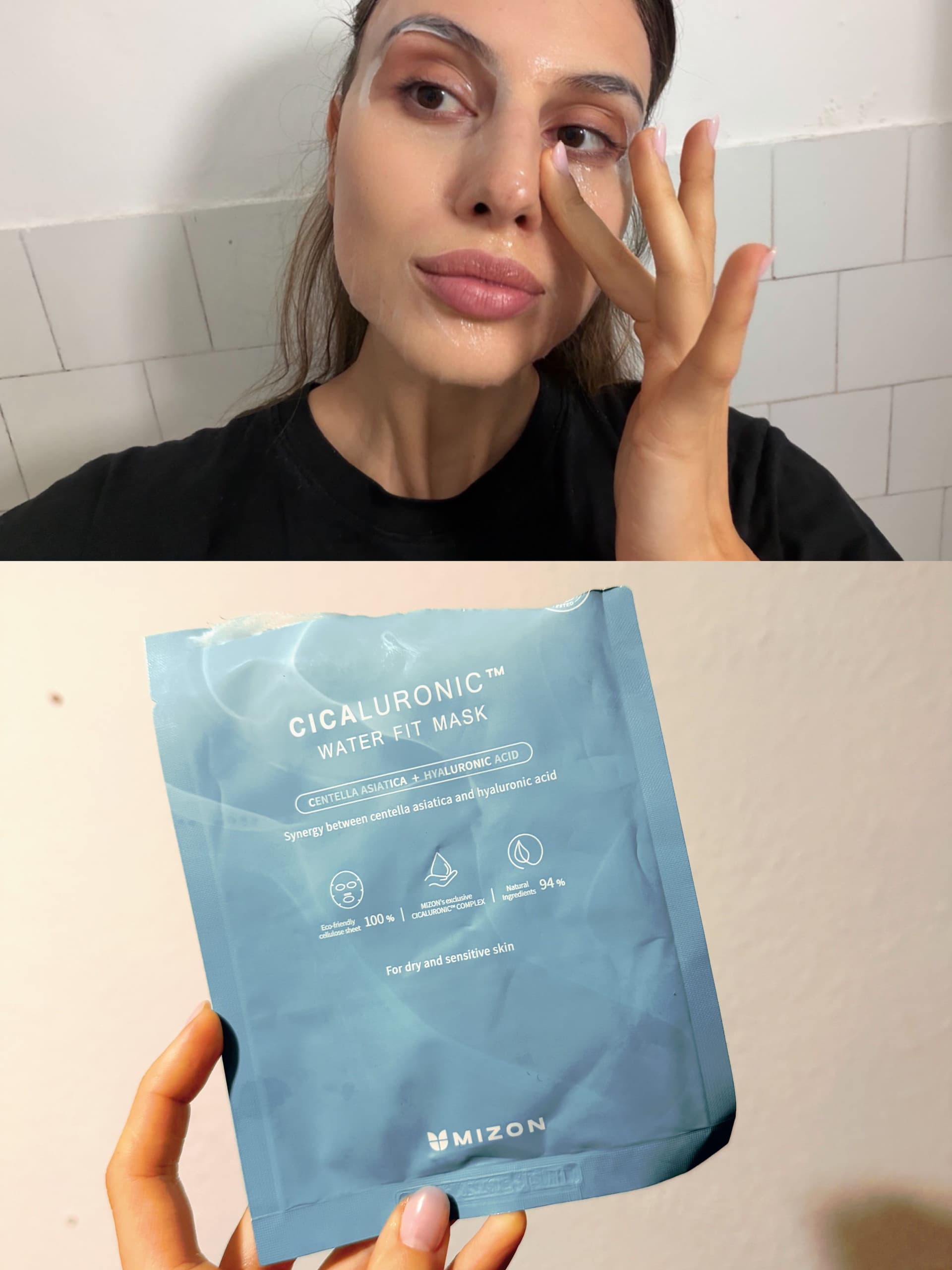 Cicaluronic Water Fit Sheet Mask