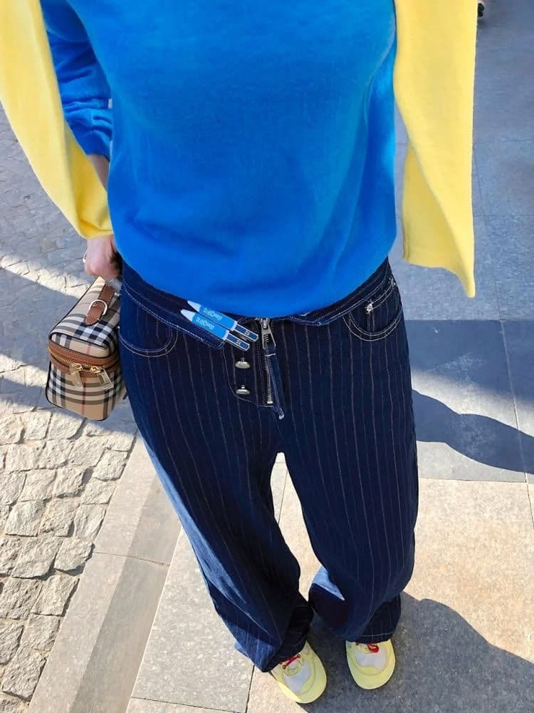 Cobalt Blue and Yellow
