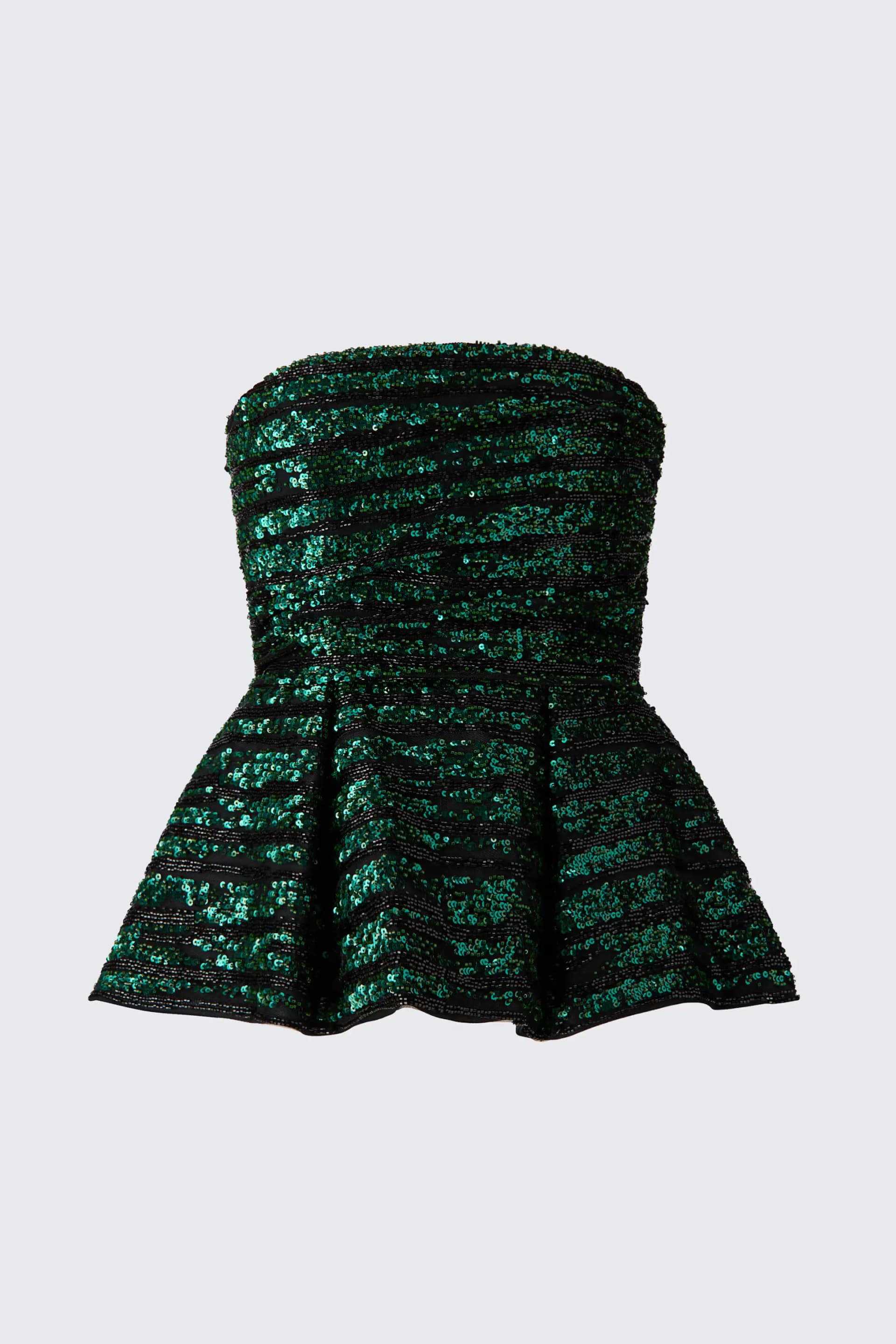 Embellished bandeau top