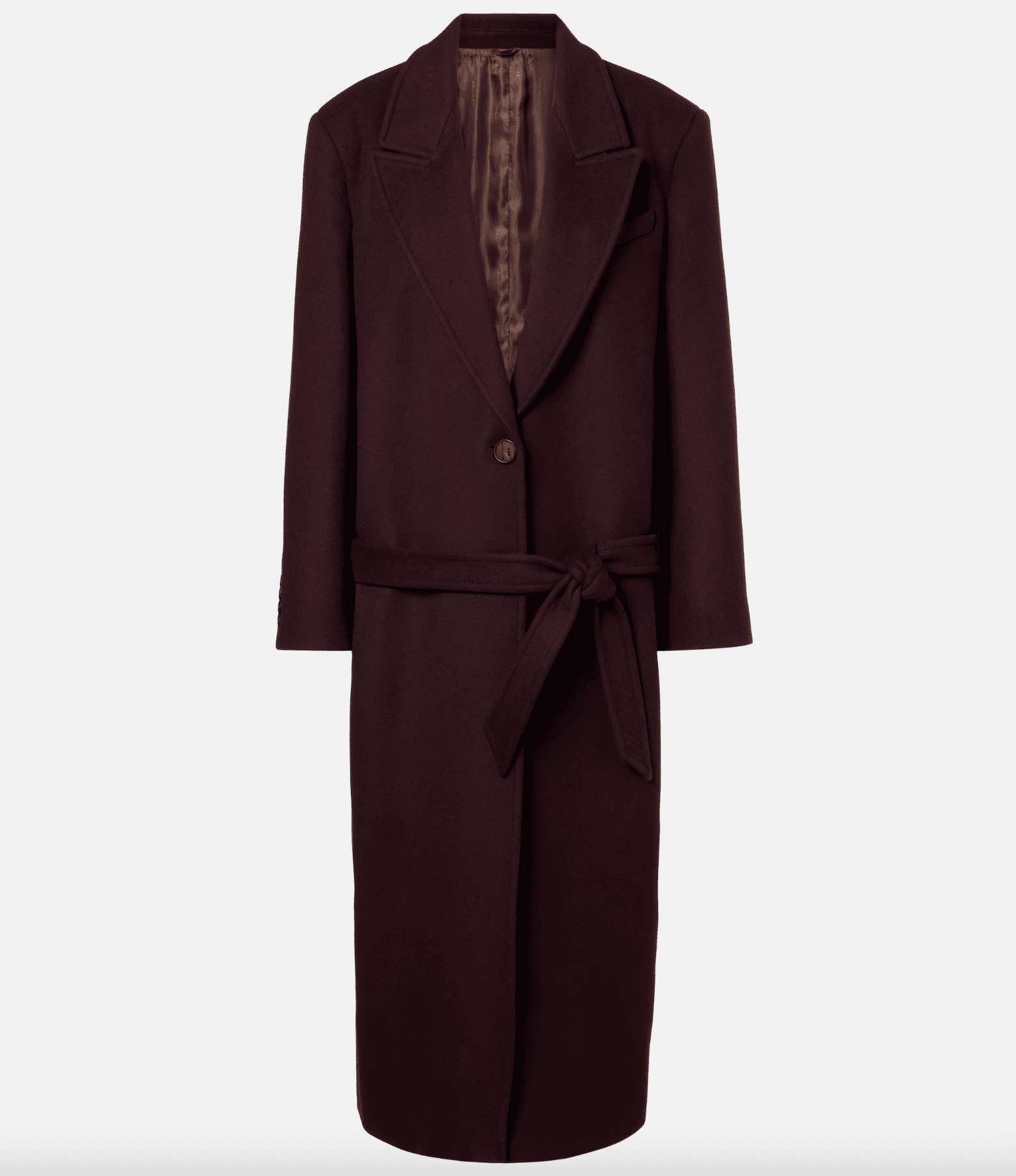 The Attico Wool-blend Twill Coat