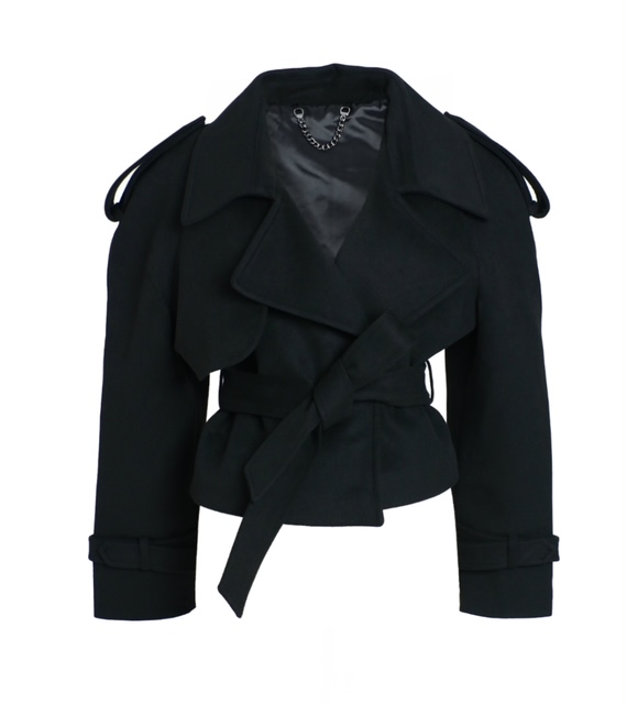 Inverno Caldo Black Coat