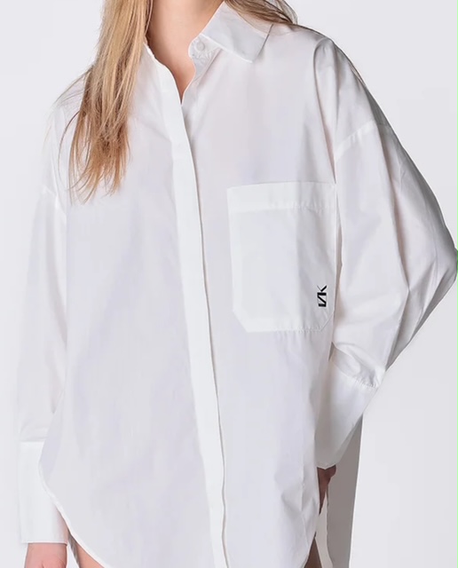 Izakova Oversized White Shirt